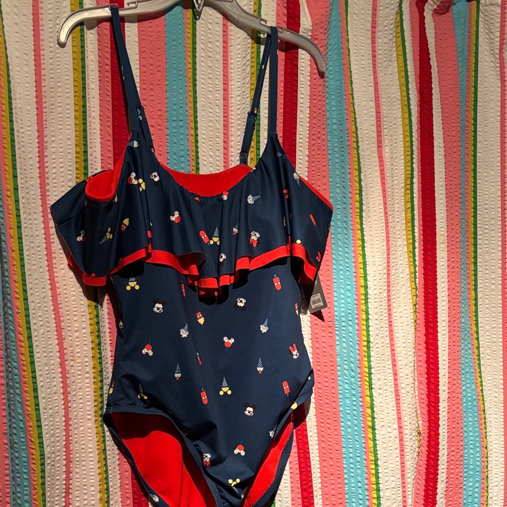 Women Swimwear with Ruffle Detail